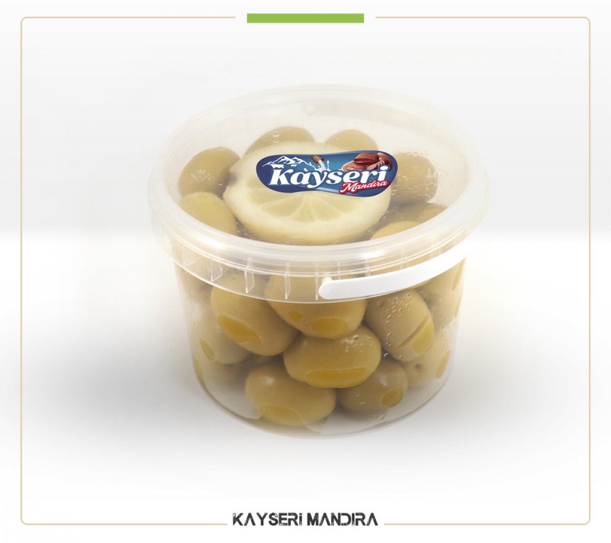Domat Kırma Yeşil Zeytin